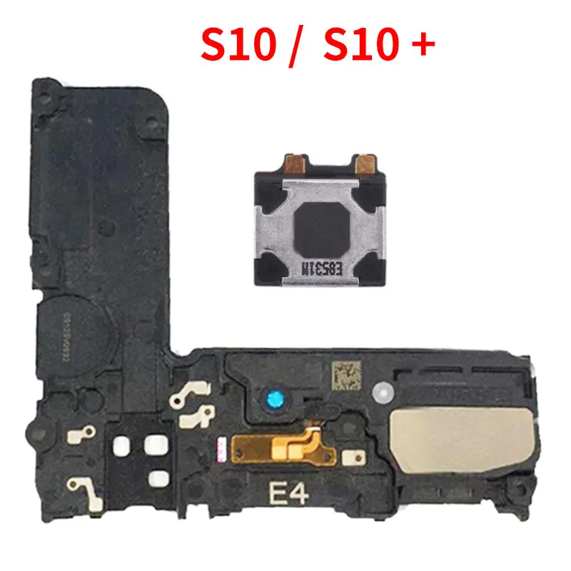 For Samsung Galaxy S10 G9700 G970F Plus G9750 G975F Ear Piece Earpiece Speaker Sound &amp Microphone Flex Cable Repair Parts | Мобильные