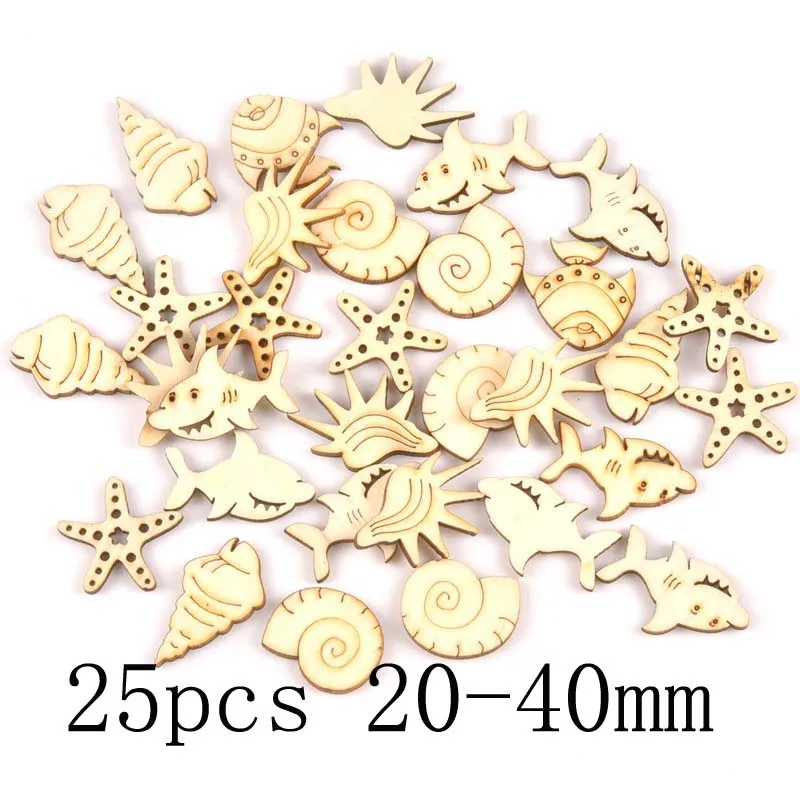 mt1806-25pcs Смешанный лист/животное/бабочка фишки деревянные вырезы ремесло украшения для семейного альбома Дерево Искусство Свадебные украшения mt2520 - Цвет: mt1806-25pcs