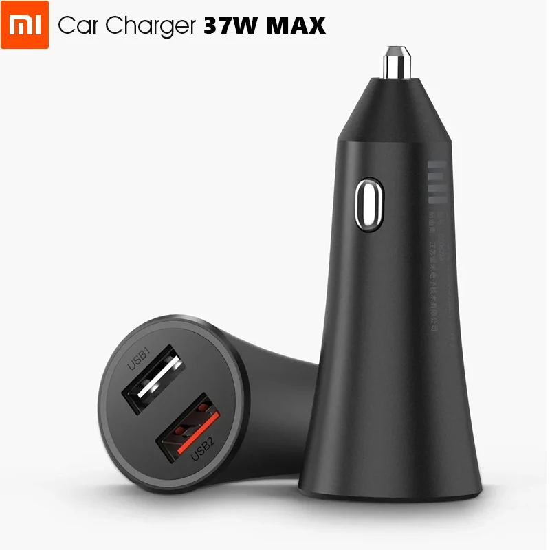 Оригинальное автомобильное зарядное устройство Xiaomi 37 Вт Max для Mi 9 / K20 Pro 9T (27 макс.)