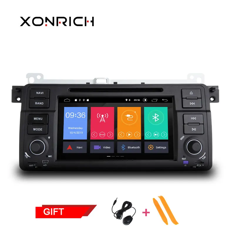 Best 1 Din Android 9.0 Quad Core Car DVD Player For BMW E46 M3 318/320/325/330/335 Rover 75 1998-2006 GPS Navigation BT Wifi 0 Best 1 Din Android 9.0 Quad Core Car DVD Player For BMW E46 M3 318/320/325/330/335 Rover 75 1998-2006 GPS Navigation BT Wifi 0