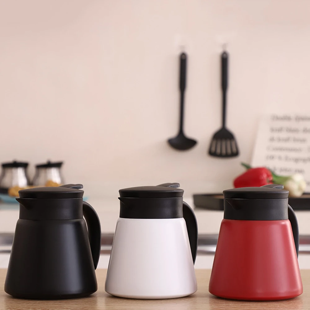 680ml Stainless Steel Vacuum Flasks Thermoses Cup 680ml Double-Layer Insulation Pot Portable Thermal Large Capacity Pot