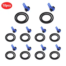 

10PCS/Set 1.8cm Safe Keeping Fishing Rod Pole Hooks Keeper Holders Lures Jig Fuji Hook ABS Rubber Long Life Service 4 Colors