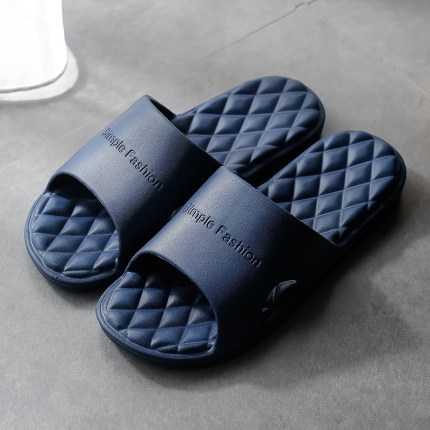 New Slippers Women Summer Thick Bottom Indoor Home Couples Home Bathroom Non-slip Soft Ins Tide To Wear Cool Slippers