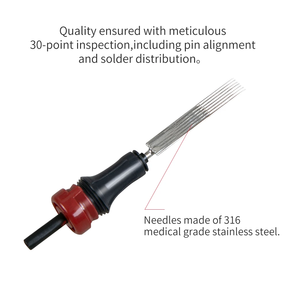 Новый дизайн тату картридж иглы 100 шт для машинного набора Поставка одноразовый