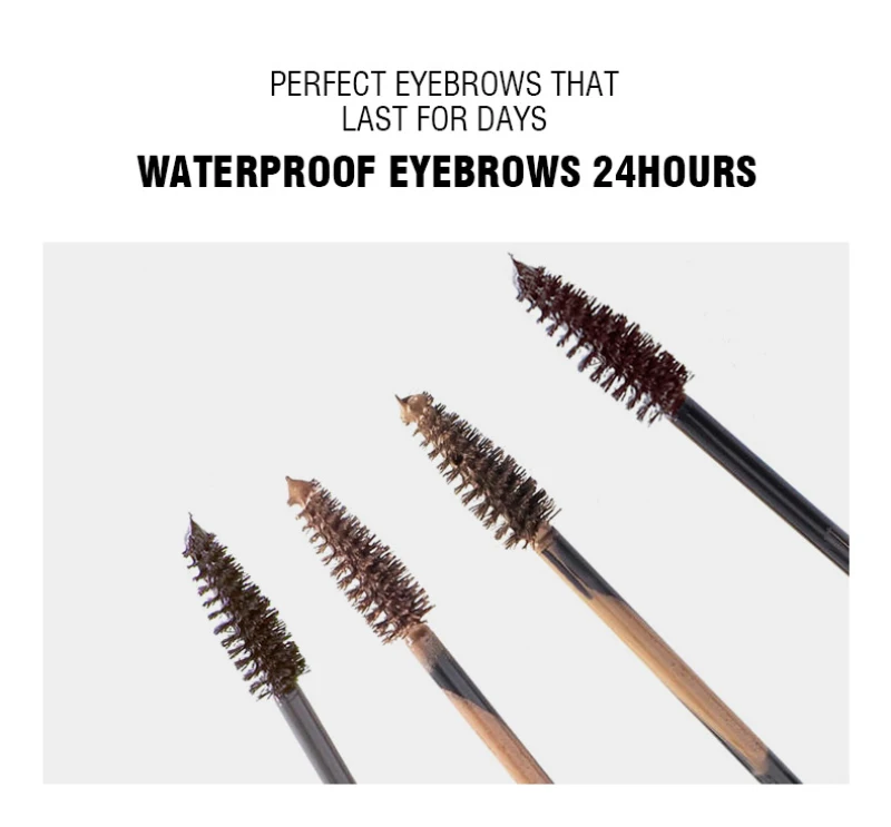 4Color Eyebrow Makeup Eye Tint Brow Gel Lasting Peel off Dye Gel Eyebrow Cream Waterproof Makeup Eyebrow Enhancer HOT 2020 TSLM1