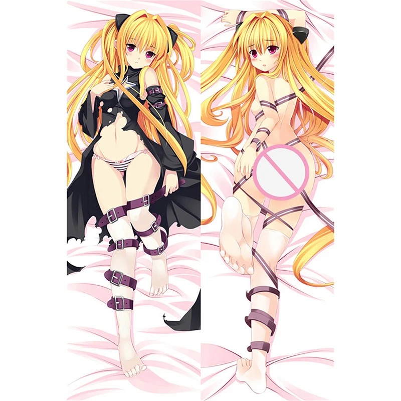 Аниме 2Way Dakimakura 160x50 см To Love Ru Золотая темнота японская манга девушка сексуальная