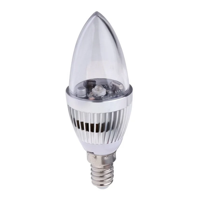

3 W RGB Remote Controlled, 16 Color Change LED Light Bulb Light Bulb Candle Lamp AC 85-265 V (E 14)