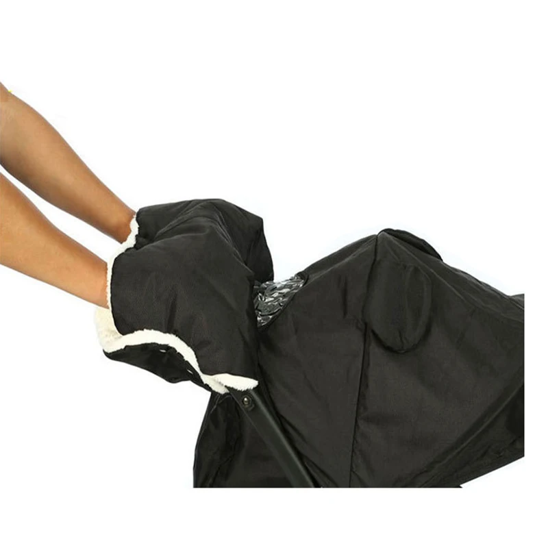 

Cart windproof glove Thickened warm baby stroller thermal gloves thickening winter wheelbarrow villus baby stroller accessory