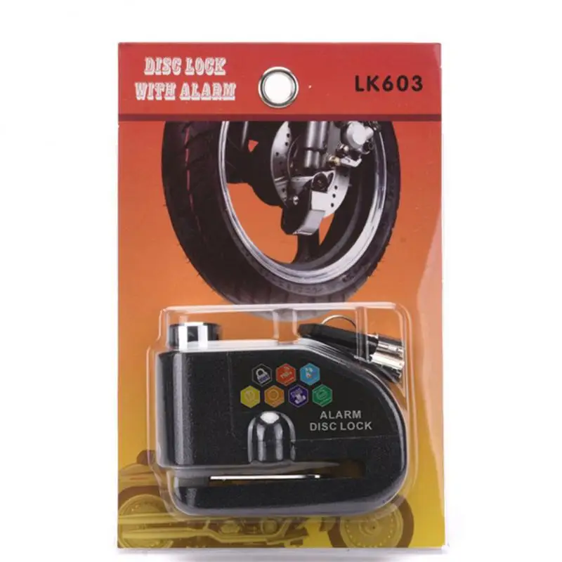 Bicycle Lock Disc Brake Alarm Security Protection Bicycle Alarm Lock