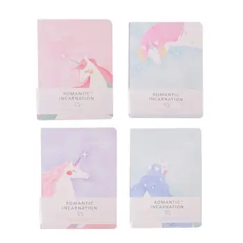 

1pc Dream Unicorn A5 Diary Notebook Hard Cover Journal Creative Notepad Writing Book for Work School Student Office Supplies