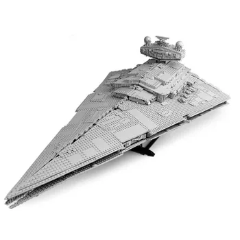 

5278PCS Star The Imperial Star Destroyer UCS Fighters Wars Model Building Blocks Compatible with Lepin 75252 Toys