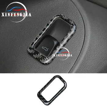 

For Audi Q5 2009-2017 Carbon Fiber Rear Trunk Open Switch Cover Frame Trim
