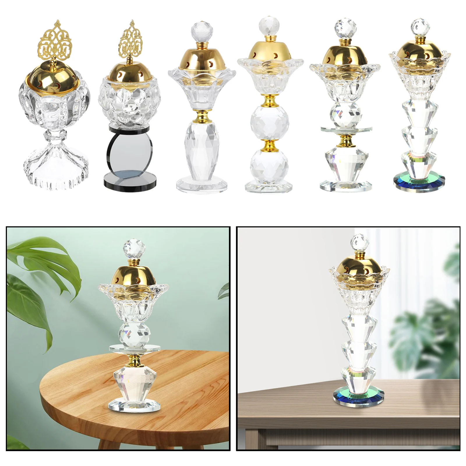 Luxury Bakhoor Incense Burner Holder Elegant Traditional Oud Burner