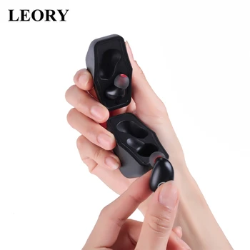 

LEORY B6 TWS Wireless bluetooth Earphone QCC3020 Wireless Charging Earbuds HiFi Stereo Waterproof Sports Music Headset with Mic