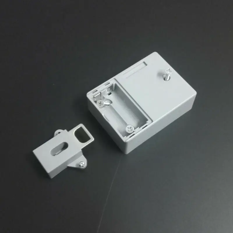 

White Accessories Smart Lock+Lock Buckle+IC Card+Keys+Screw Set Replace Replacement Cabinet Drawer RFID Sensor Home