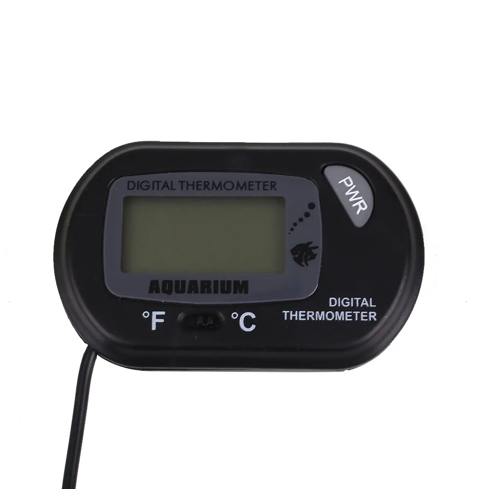Цифровой термометр, ЖК-часы, цифровой термометр для аквариума, инструмент для террариума, клей, принадлежности для аквариума, приспособление для дома