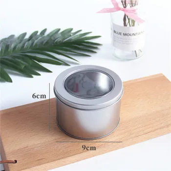 

30pcs Mini Tin cake Storage Box Sweetmeats Candies Cans Round Metal Case Wedding Favor Organizer Container Free Shipping