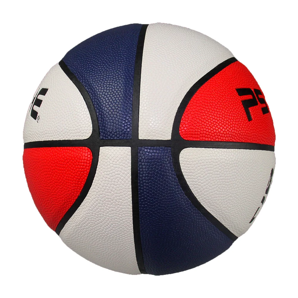 Red, white and blue moisture absorption 7th PU basketball Wholesale or retail NEW Brand Cheap GL7 Basketball Ball PU Material