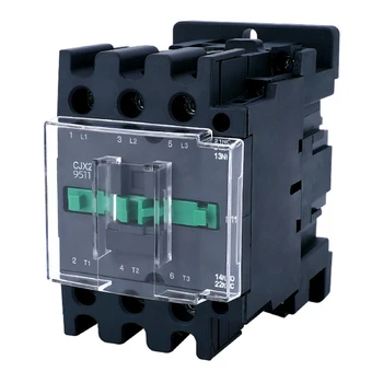 

AC Contactors DIN Rail Power Contact Relay 95A CJX2 9511 Normal Open Normal Close 3 Phase 3 Pole 12V 24V 36V 110V 220V 380V