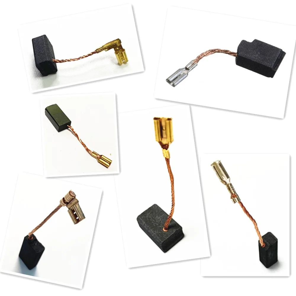 46pcsCarbonBrushwithoutSpringforAngleGrinderandPolishing