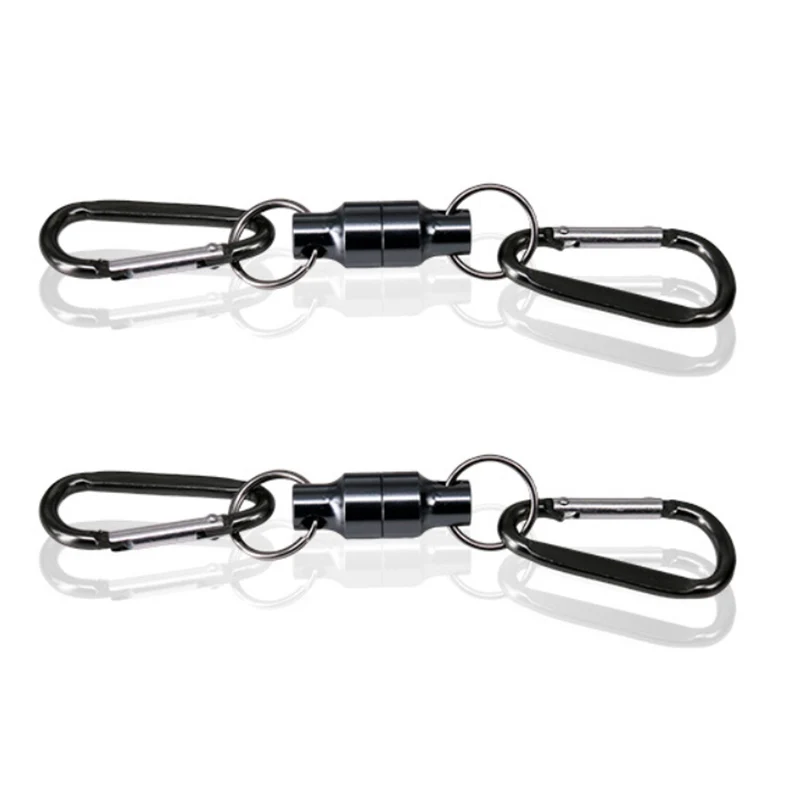 

Camping Carabiner Buckles Tools Magnetic Outdoor Sports Single/Double Clip Fishing Tackle Accessories
