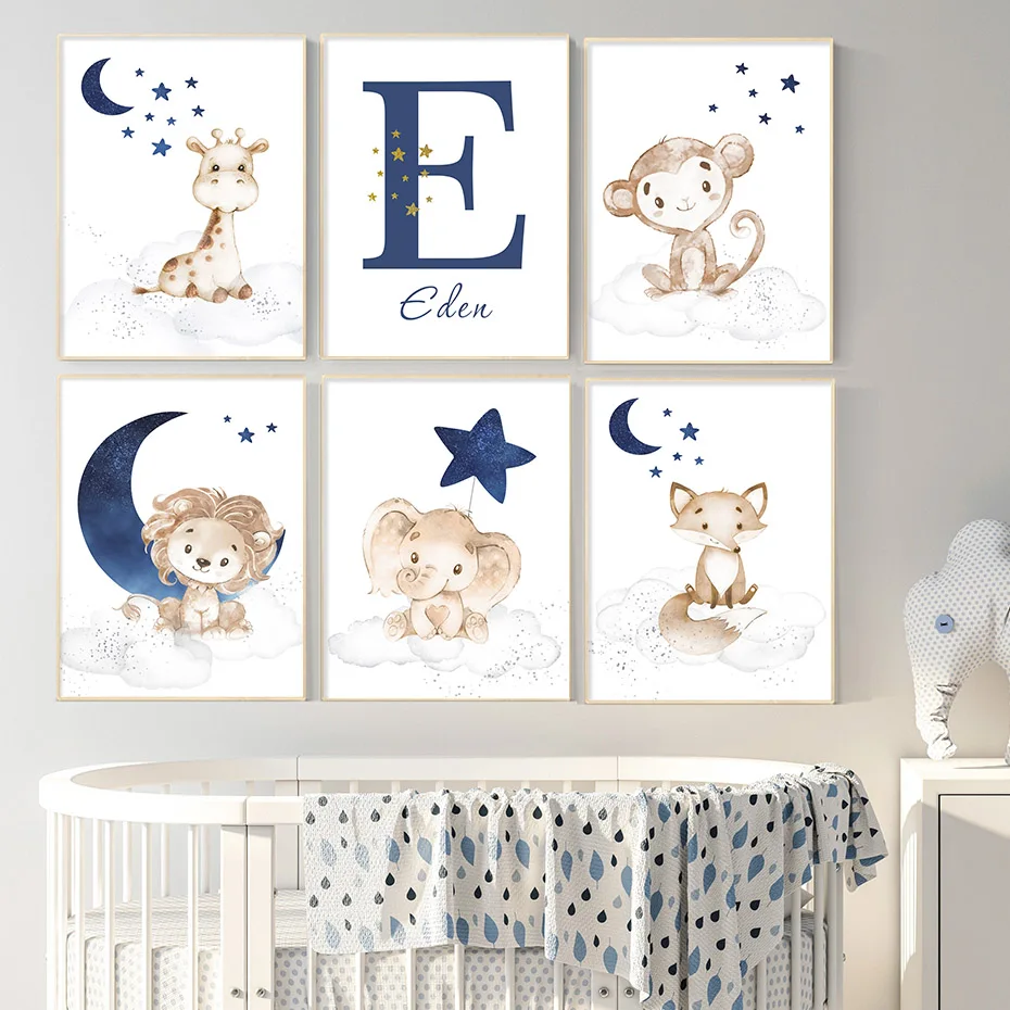 Ernest – affiche de livres pour enfants, tableau mural pour enfants,  Portrait de jolis chats, imprimés artistiques, décoration de maison, cadeau  pour enfant - AliExpress