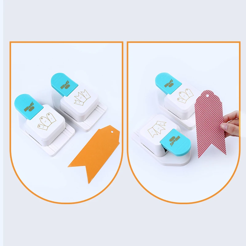 3 in 1 Tag Punch Corner Cutter Paper Punch Bookmark Punching Machine for DIY Crafts Projects Scrapbooking Business Cards Paper Punch Paper Craft Punch Corner Cutter Corner Punch