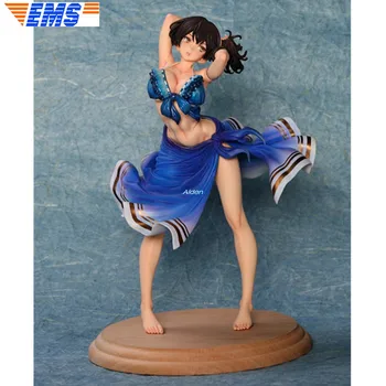 

10"Statue Kantai Collection Bust Kaga Swimwear Version Full-Length Portrait 1/7 GK White Pattern Action Model Toy BOX 25CM Z2738