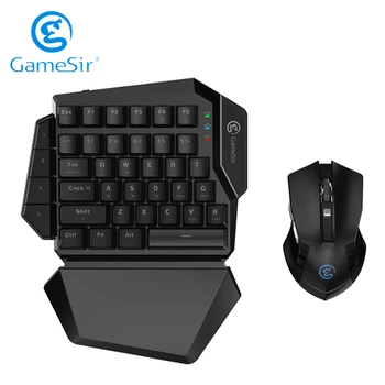 

GameSir Z2 Bluetooth Wireless Gaming Keyboard and Mouse, 2.4GHz Wireless Mechanical Keypad, for Android Phone and Windows PC