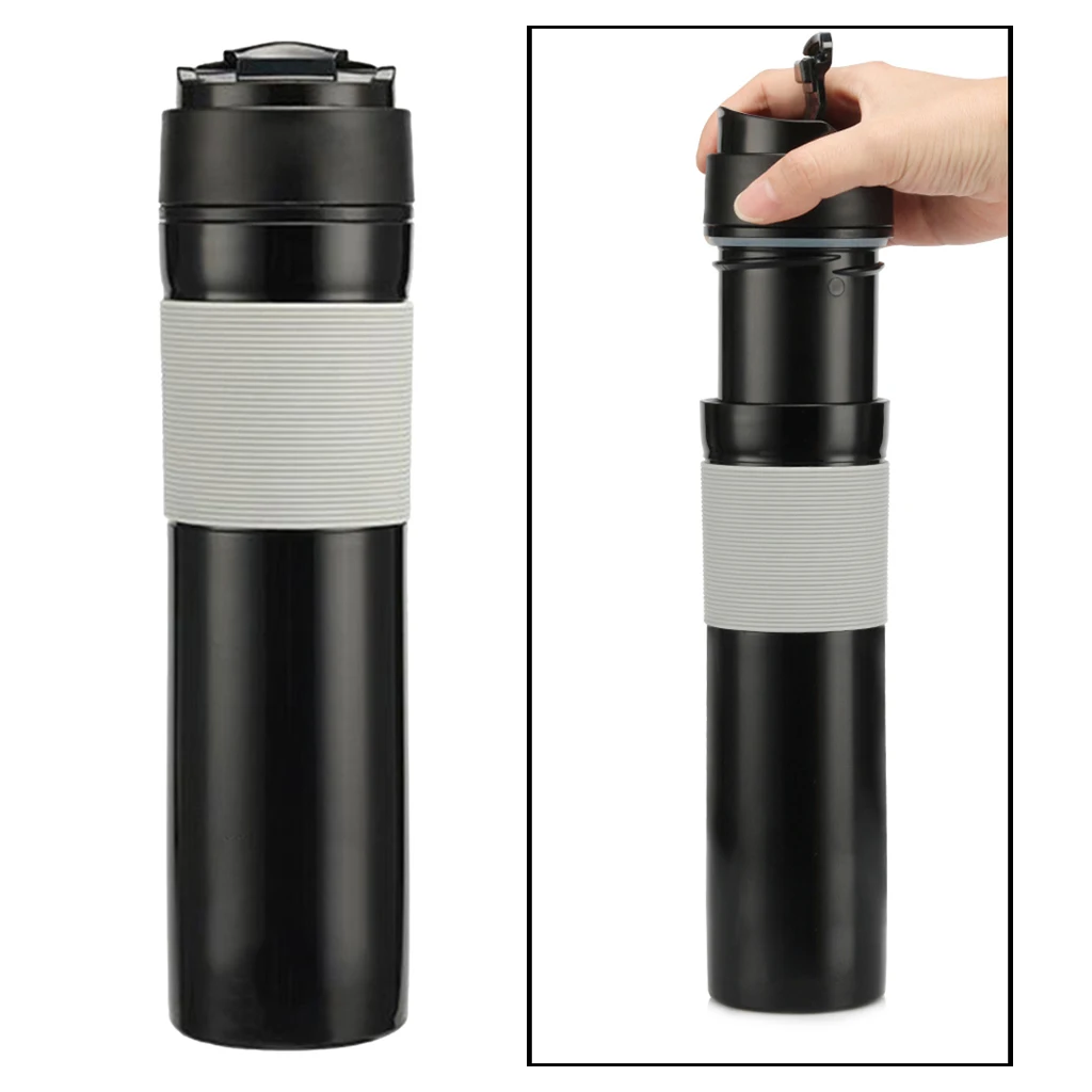 Portable French Press Tea Coffee Mug for Camping, Backpacking and Your Office