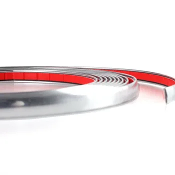 

Exterior Bumper Strip Silver Chrome-plated ABS Decoration Scratch resistant