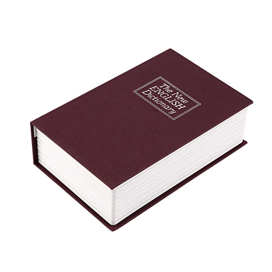 Dictionary Safe Box Popular Secret Book Money Hidden Secret Security Safe Lock Cash Money Coin Storage Jewellery Password Locker