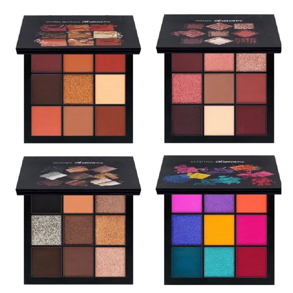 

Portable 9 Colors Eye Shadow Highlight Face Powder Makeup Pearl Metallic Eyeshadow Palette Professional Make Up 2020