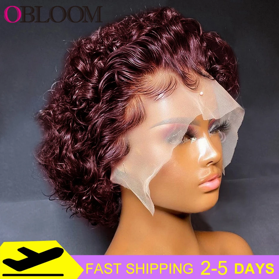 burgundy-99j-lace-front-human-hair-wigs-250-short-curly-pixie-wig-pre-plucked-brazilian-hair-wigs-for-women-short-bob-wig