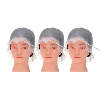

Multicolor distribution crochet pick color cap Silicone highlighting cap needle cap hair dyeing and oiling cap