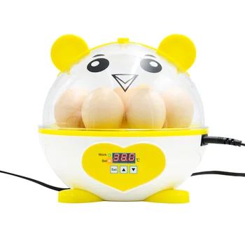 

9 Partition Home Eggs Incubator Digital Display Chicken Duck Transparent LED Indicator Quail Mini Brooder Automatic Thermostat