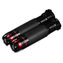 Пара из алюминиевого сплава 7/" 22 мм, руль для мотоцикла, велосипеда, рукоятка, пара, универсальная рукоятка для мотоцикла, MTB, рукоятка, аксессуары для рук