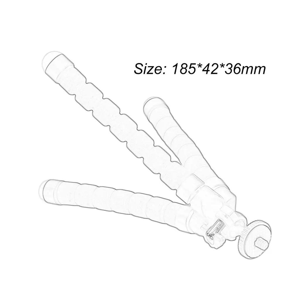 Mini Portable Flexible Sponge Holder Octopus Tripod Bracket Stand Mount Monopod Camera Phone Photography Holder