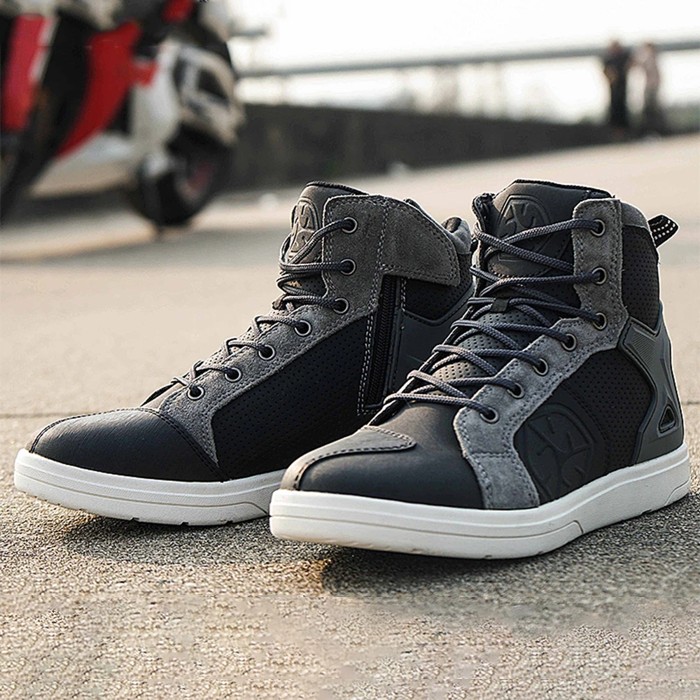casual motorcycle boots