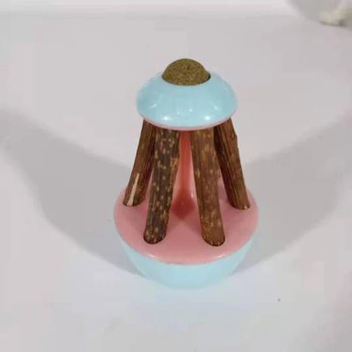 Игрушки для кошек, массажер для кошек с серебряной палкой и Кошачьей Мятой, самоиграющаяся игрушка для котенка, чистящие зубы MU8669
