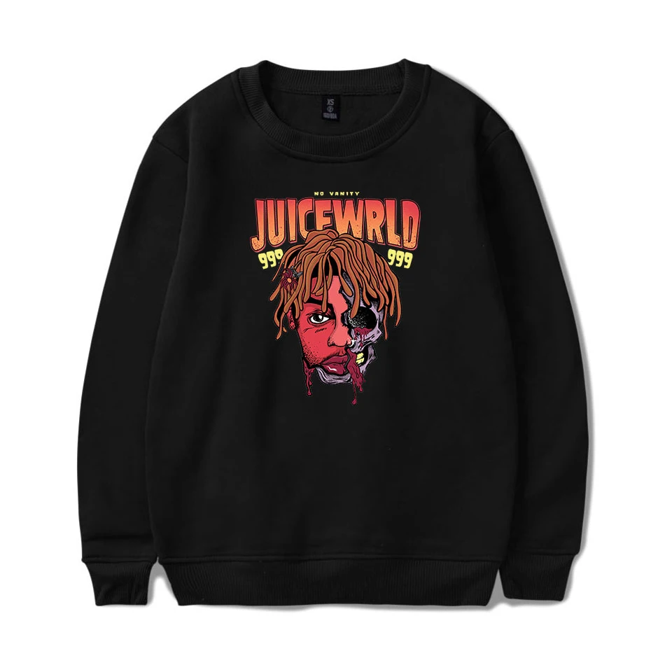 Juice Wrld хип-хоп толстовка с капюшоном, Мужская модная толстовка с длинными рукавами, новая популярная трендовая повседневная одежда