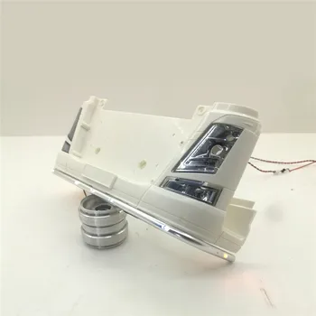 

Bottom Contour LED Light Bar for 1/14 Tamiya Volvo 56360 FH16 FH12 Globetrotter 750 6X4 Timber Truck EP RC Truck Accessories