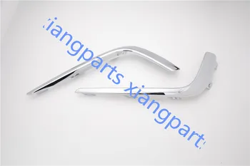 

Front Bumper Fog Lamp Light Cover Electroplate CHROME STRIPE For Buick Envision 2016