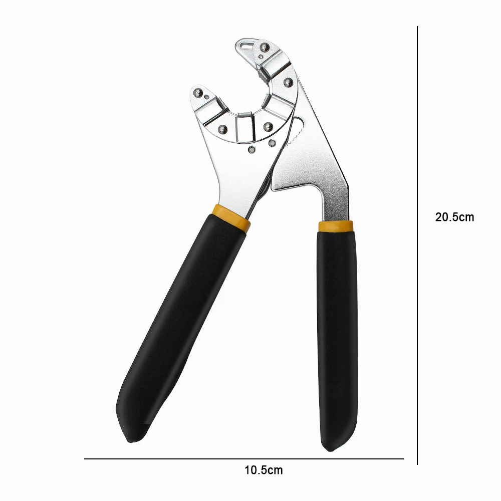 

8-inch open wrench universal external hexagon wrench/Magic wrench/manual hardware tools clamp wrench