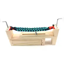 GloryStar, сделай сам, деревянный Паракорд, джиг, браслет, производитель, регулируемое плетение, сделай сам, чайник, браслет, инструмент, браслет, браслет, инструмент для вязания