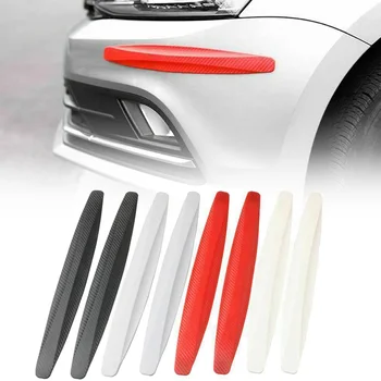 

Car Guard Strip Bumper Protector Corner Truck Suv Carbon fiber rubber 2pcs