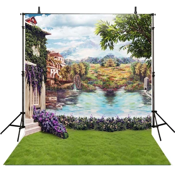 

Alice In Wonderland Photography Backdrops Scenery Backdrop for Photography Background for Photo Studio Kids Foto Achtergrond