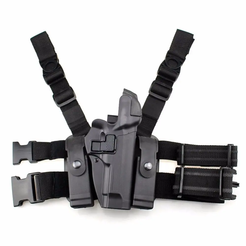 

Ding hong Tactical Quick Pull M92 Case Glock CQB Multi-functional Plastic Waist And Leg Bag Outdoor Army Fans Equipment