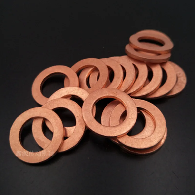 50/100 stuks M3 M4 M5 roestvrijstalen platte ring ultradunne pakking