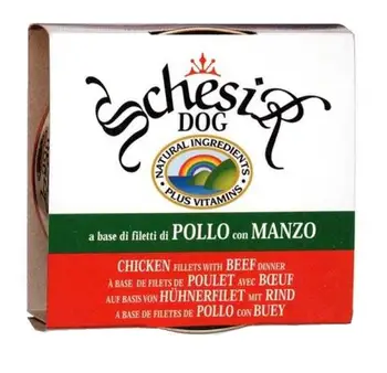 

SCHESIR SCHESIR DOG CHICKEN & BEEF Adult dogs with chicken and beef 150 g